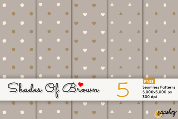Download Shades of Brown Patterns Set - Brown patterns Collection