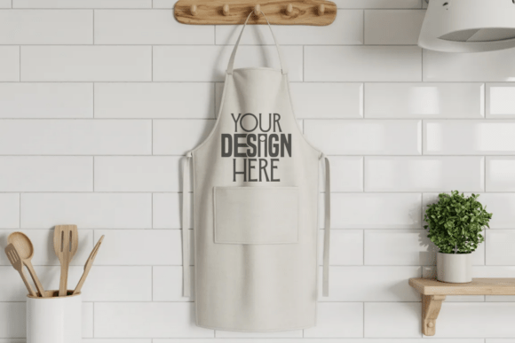 Download Apron Generic Brand Mockup - Generic Collection