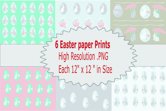 Download 6 Easter Paper Prints - Paper prints Collection